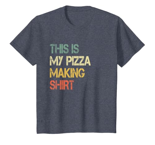 Funny Love Pizza Making Party Chef Pizzaologist Pizza Maker T-Shirt, Youth, Heather Blue, X-Small