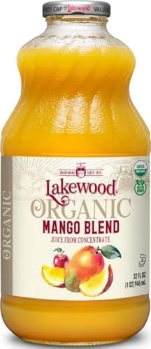 Lakewood Juice Mango Organic, 32 oz