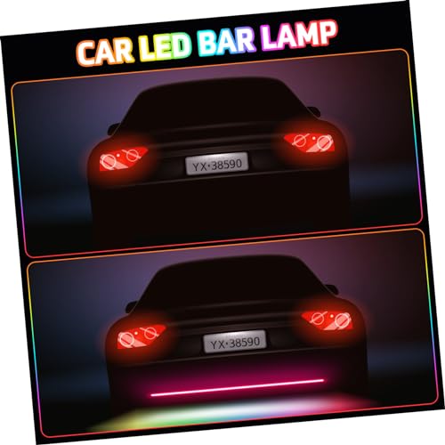Kit de iluminación de bajos LED para automóviles PRETYZOOM con luces exteriores multicolores 6