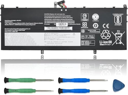 Image of L19C4PD1 Laptop Battery Replacement for Lenovo ideapad Yoga 6-13ARE05 6-13ALC6 Yoga C640-13IML LTE Series L19D4PD1 5B10W67385 5B10U65274 5B10W67329 5B10U65275 7.68 V 60 Wh 7820 mAh
