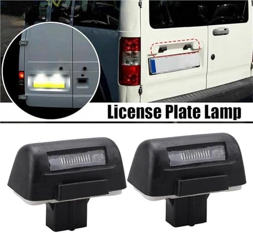 Luces traseras duraderas de matrícula para Ford Transit MK6 MK7 4