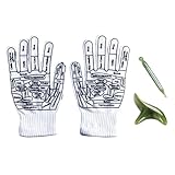 Druckpunktsocken – Reflexzonendiagramm-Socken, Triggerpunkt-Massagegerät – Ermüdungslinderung, beruhigende manuelle Fuß-Handmassagegeräte für Erwachsene und Senioren