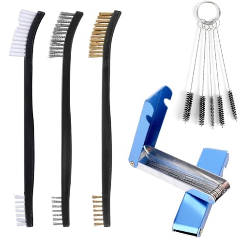 Pluzmecalm 1 Set Carburetor Cleaning Kit, Carb Cleaning Kit Carburetor Cleaner Torch Tip Cleaner Set for Automotive, Motorcycle, ATV