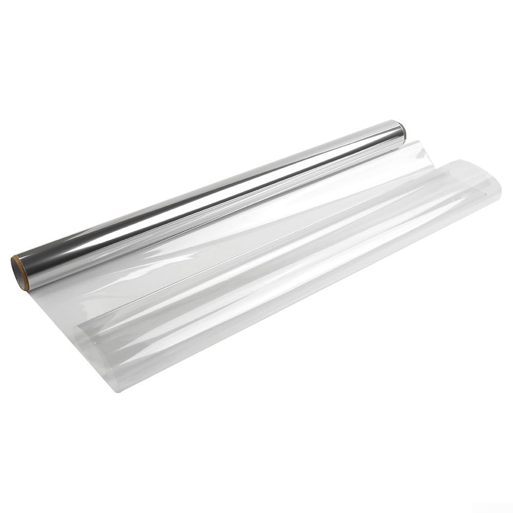 Film de protection mural transparent pour surfaces lisses gris et carrelage 60 cm x 2 m