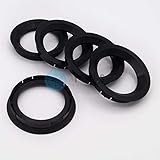 100 % Made in GERMANY 5 x ZENTRIERRINGE DISTANZRING für ALUFELGEN Z25 76,0-57,1 mm Alutec Anzio Rial