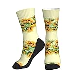 Salelf Unisex Crew-Socken für sportliche Basketball, Tennis