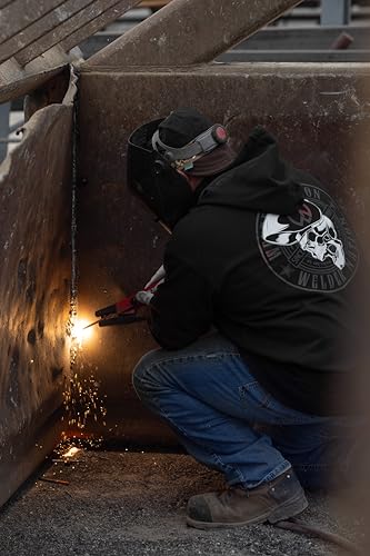 Image of Welder Nation Heavy Duty Hoodie, Comfortable and Durable Fleece-Lined Hood, and Styles