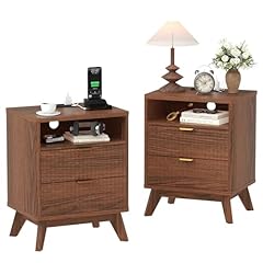 Walnut Color 2pcs Us Standard