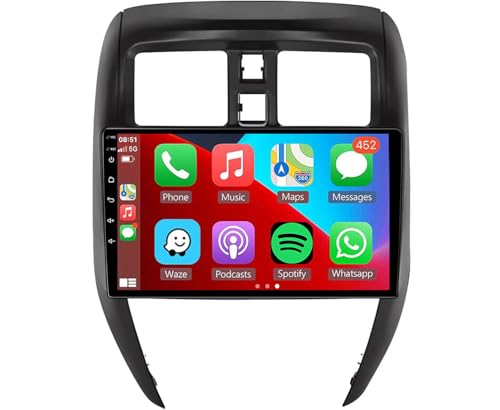 4+64GB for Nissan Versa Sedan Radio 2015-2019, Android 13, Stereo, Car, Touchscreen, Wireless,...