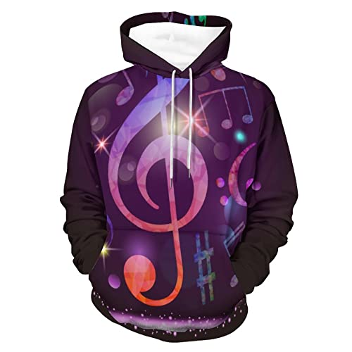 Sweats à capuche manche longue UMENG imprimé artistique pull décontracté unisexe taille S
