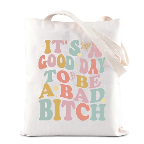 Bolsa Tote con Frase Divertida para Comprar miniatura 1
