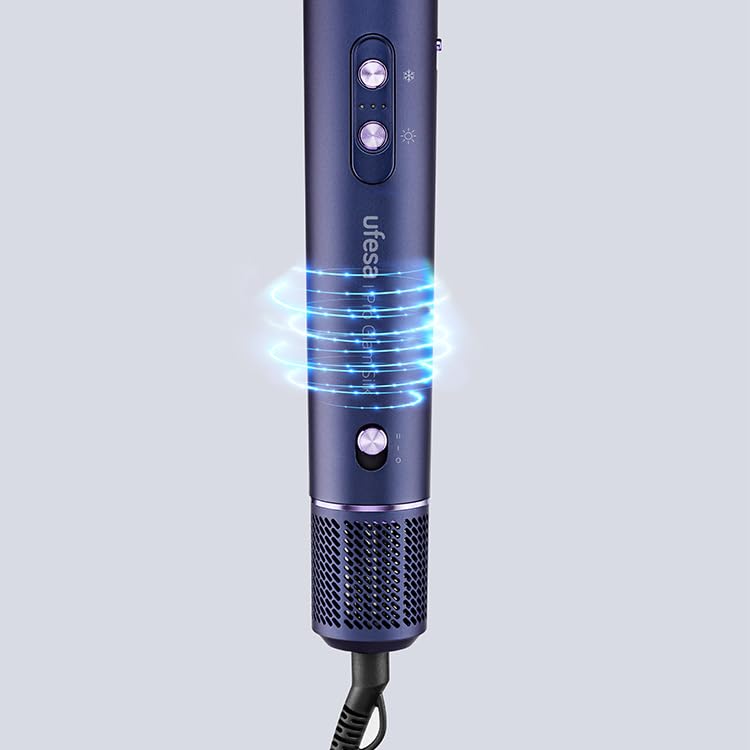 Ufesa Modellatore per Capelli Pro Glam Silk 7 in 1 con Motore Digitale Brushless, Sistema Coanda, Rivestimento in Ceramica, Generatore di Ioni e Accessori Professionali
