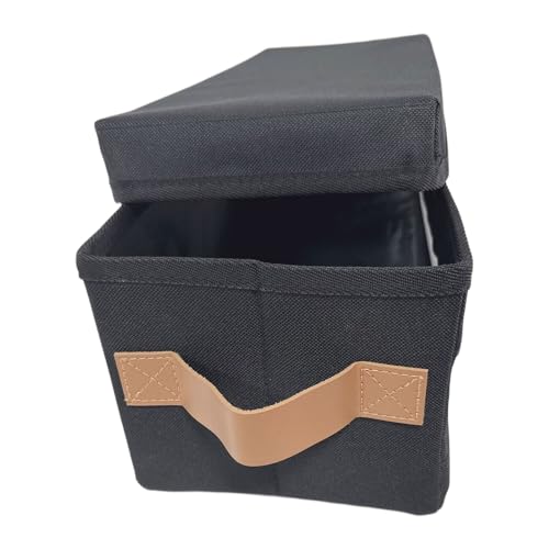 Caja para 148 discos que elimina el desorden con tela Oxford y visor frontal 6