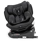 Osann Swift360 Kinderautositz drehbar Gruppe 1/2/3 (9-36 kg), Autositz All Black
