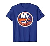 New York Islanders Icon Royal Blue Officially Licensed T-Shirt, Men, Royal Blue, Large