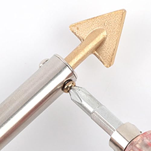 Soldering Iron Tip Set Smoothing Tips Plastic Welder Tool Welding Equipment Welding Head for Various Plastic Items Automotive Repairs Kit, 3 Pieces Set, As described - Image 6