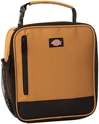 Dickies Basic Insulated Lunch Bag for Work, Thermal Reusable Office Lunch Box for Men, Women (Brown Duck)