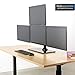 Quad LCD Monitor Height Adjustable 4 Screen Desk Mount Stand