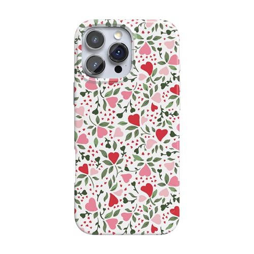 Casely iPhone 16 Pro Case | Vines of Love | Floral Heart | Compatible with MagSafe | Classic Ultra Slim Design