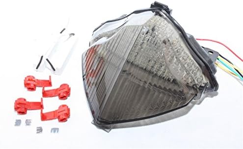 SMT-Led Tail Brake Light Turn Signals Compatible With Yamaha Yzf R1 2004 2005 2006 Smoke [B00RUE3SJE]