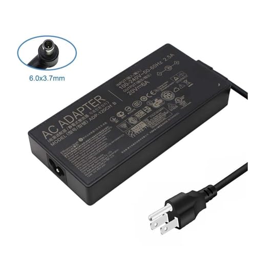 Cargador para portátil de 20V 6A 120W y clavija de 6.0x3.7mm con conector australiano tipo AU 3