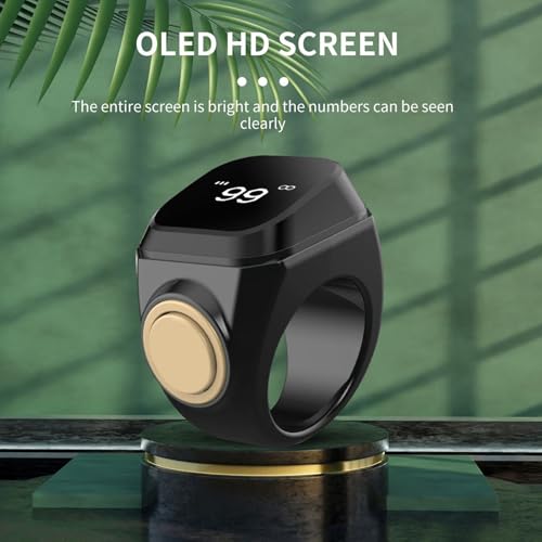 Elektronischer Fingercounter | Digitaler Z&auml;hlring Mit Smart Funktion - Tragbarer Counter,F&uuml;r Fitness Training Sport Aktivit&auml;tenverfolgung