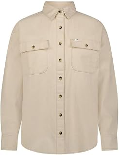 Lee - Bluse Damen - Relaxed Fit - Working West Shirt - Ecru