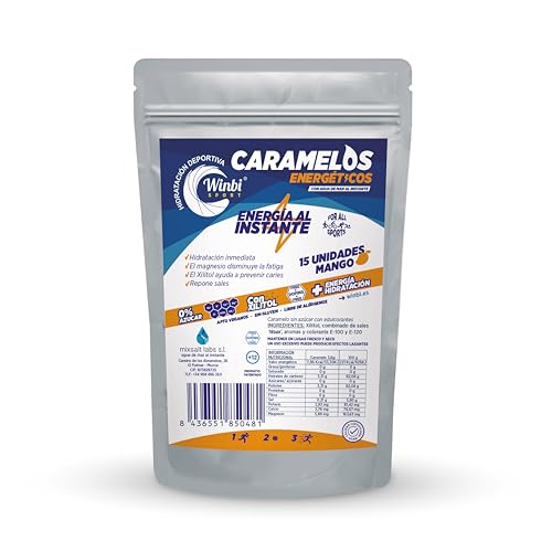 Electrolitos En Caramelo. [producto INNOVADOR] Hidratacion y Energía Instantánea. Potente Recuperador De Sales Minerales, Sin Azúcar. Caramelo Isotónico Y Deportivo (ciclismo, running) Free Gluten.
