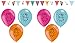 Produktbild Libetui Peppa Luftballon Geburtstag Dekoration Set Happy Birthday Peppa Deko-Luftballon Wimpelkette Kindergeburtstag Peppa