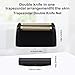 Replacement Foil and Cutter Head - Compatible with Baby*liss Foil Shaver，Double Foil Shaver Replacement Head, Compatible with BaBy*lissPRO trimmer Barberology FXFS2 Electric Razors(Black)