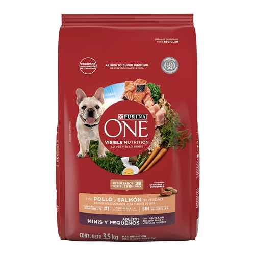 Alimento Para Perro, Pet Products Purina One Dry Perro Minis y Pequeñas Pollo y Salmon 3.5 kg