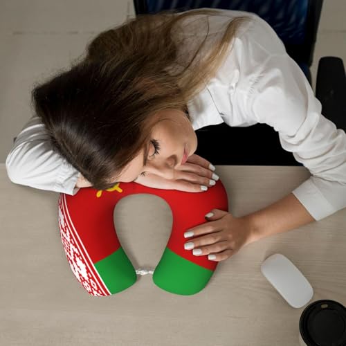 Almohada de viaje de poliéster para cuello miniatura 7