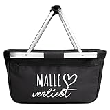 malle de coffre voiture ancienne Design moderne et matériau robuste : Le Malle verliebt Le panier de pique-nique en polyester durable et avec cadre en aluminium offre un look moderne et une grande stabilité pour chaque achat.