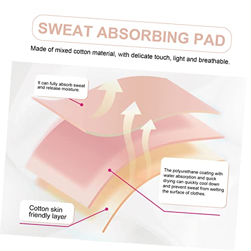 GLSTOY 2 peças de almofadas de suor para axilas de algodão para mulheres, colete de corrida, sutiãs