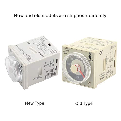 H3CR-A8 delay Timer Relay, knob Control Timer Relay 1.2S-300H 8 pin 100-240 V AC 100-125 V DC by Naroote - Used condition - Image 2