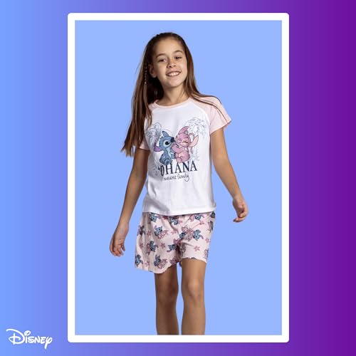 Pyjama en coton doux Stitch résout les nuits chaudes des filles