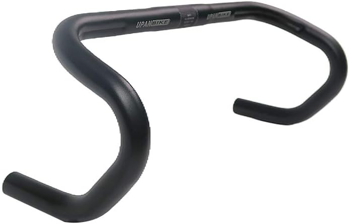 25.4mm Bike Handlebar 420mm Length Fixed Gear Bike Handlebar Drop Bar Bent Handlebar Aluminum Alloy
