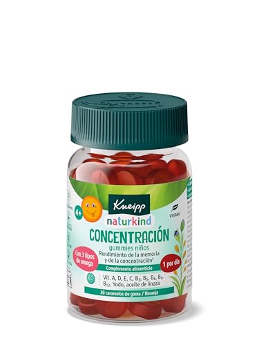 Kneipp Gummies Niños Concentración, 30 Gominolas