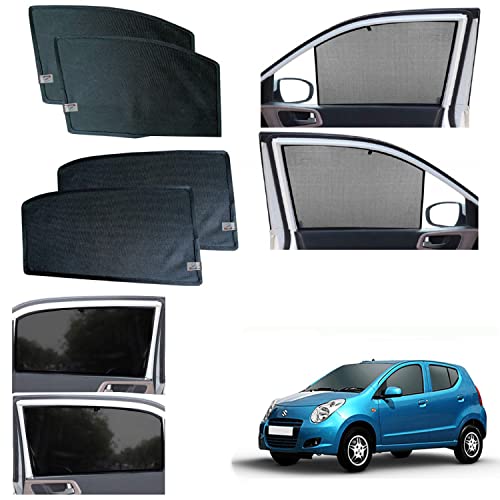 Image of WolkomHome car Fix Curtain Window Shades Half Curtains Sunshade for - A Star