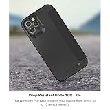 Gear 4 Wembley Flip Fred Compatible with iPhone 12 Pro Max 6.7 Case, Advanced Impact Protection with Integrated D30 Technology, Anti-Yellowing, Phone Cover - Transparent, 702006063, Wembley Fred Clear - Image 5