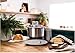 Bosch Universal Plus Stand Mixer with Stainless Steel Bowl with NutriMill Dough Hook Extender Bundle- Black 500 Watt