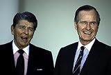 Ronald Reagan and George Bush Sr Photo Print (10 x 8)