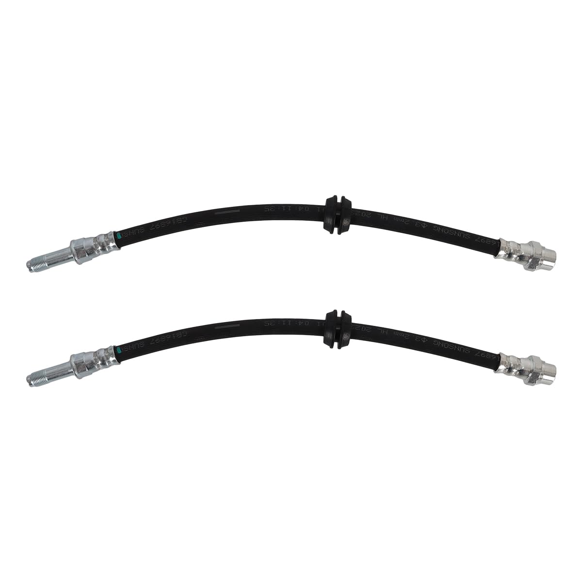 2 mangueras de freno, latiguillo de freno, delanteras izquierda y derecha para BMW Serie 3 E46 316 318 320 323 325 330 Z4 34321165587 34326766966