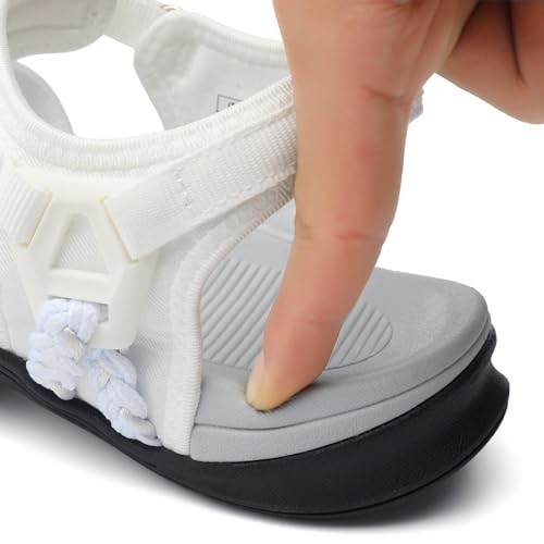 Image of UBFEN Womens Hiking Comfortable Sport Sandals Outdoor Walking | Casual Lightweight Water Sandals with Adjustable Straps Arch Support for All-day Wear, Beach, Vacation, Adventure, Camping