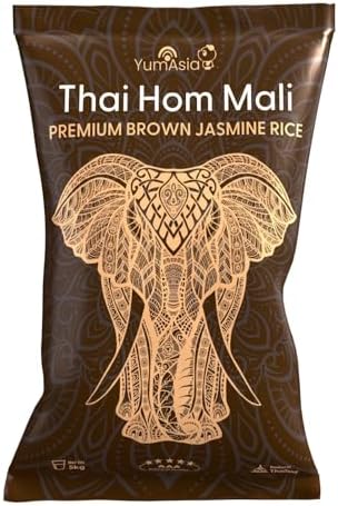 Yum Asia Thai Hom Mali Premium Jasmine Brown Rice - 5kg