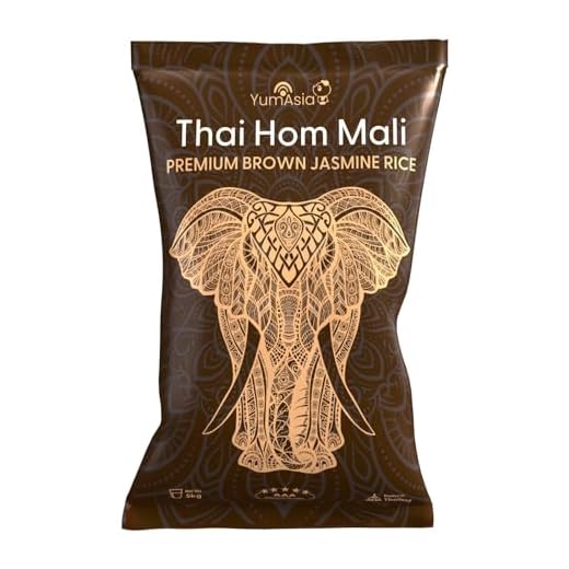 Yum Asia Thai Hom Mali Premium brauner Jasminreis – 5kg