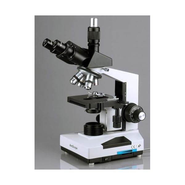 AmScope-40X-2000X-LED-Trinocular-Biological-Compound-Microscope-White-T490B-LED AmScope-40X-2000X-LED-Trinocular-Biological-Compound-Microscope-White-T490B-LED