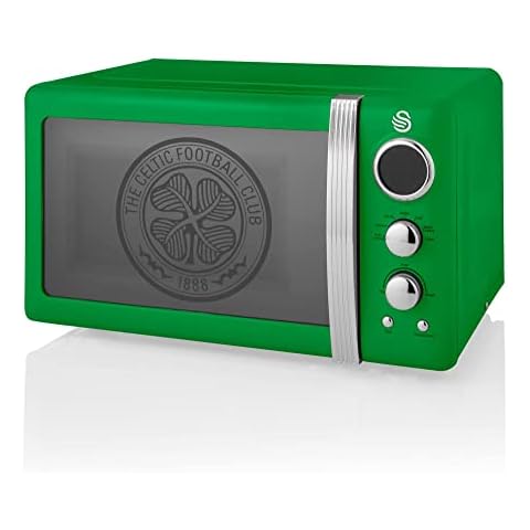 Swan Celtic Retro Digital Microwave, Green, 20L Capacity, 800W, SM22030CELN Cover