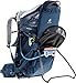 Deuter, Kid Comfort Active New Backpack for Children Carrying Up to 46 lbs of Cargo, Blue.