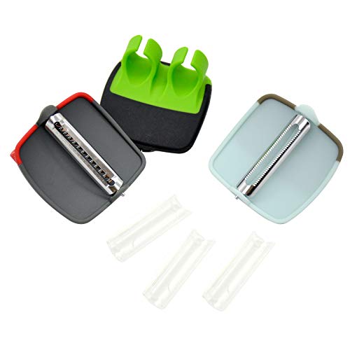 3 Pieces Palm Hand Peeler For Potato, Fruit, Kitchen Vegetable Peeler，3 Kinds Of Blade To Meet Your Different Needs (Multi) #TOP3